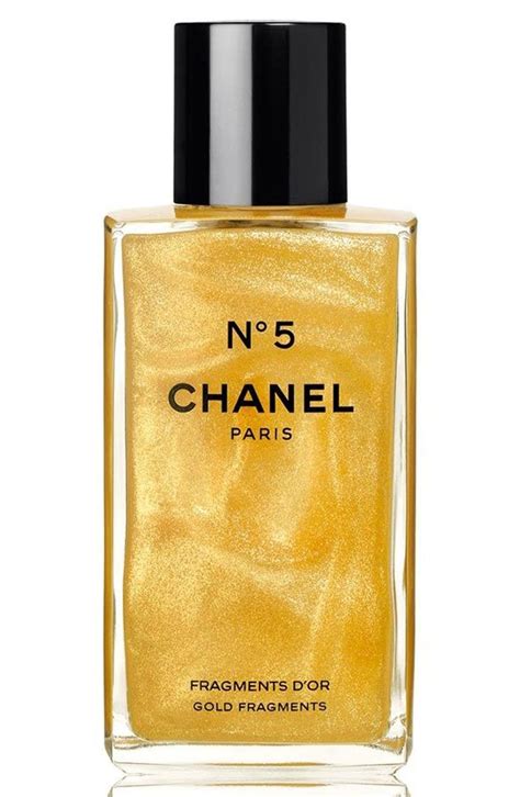 chanel gold fragments sparkling body gel|chanel body gel reviews.